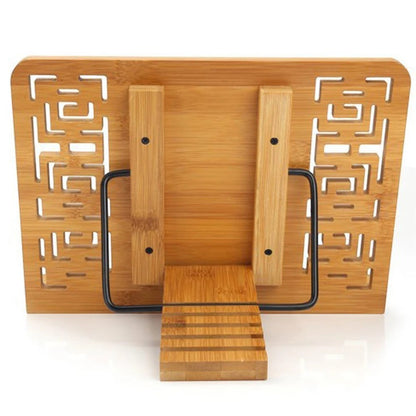 Book Stand | Carved Wooden Bookrest Design