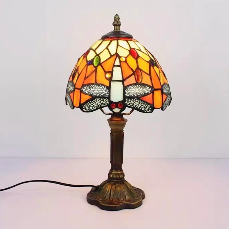 Table Lamp | Vintage Mosaic Glass Design