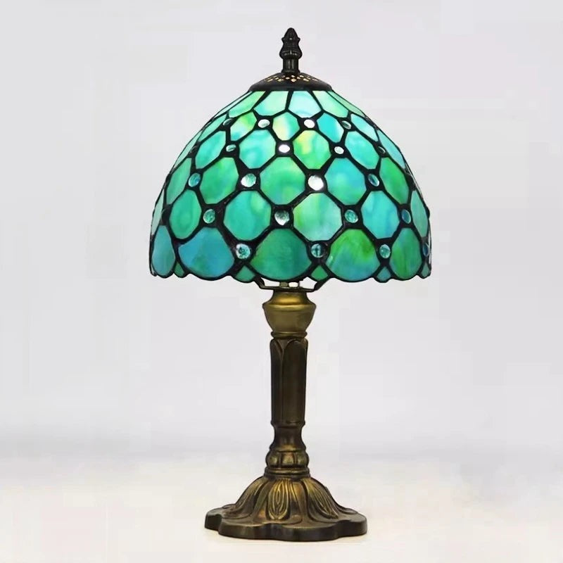 Table Lamp | Vintage Mosaic Glass Design