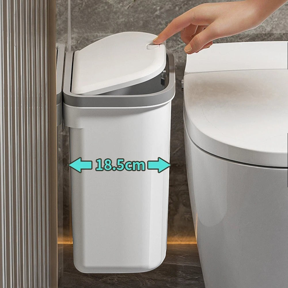 Trash Can | Hanging Bathroom Design