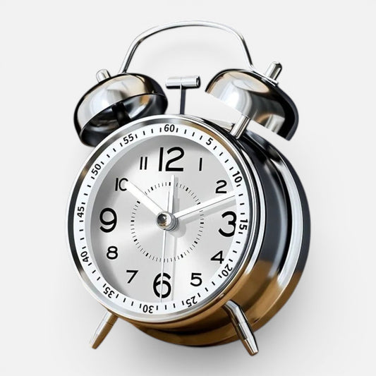 Clock | Twin Bell Vintage Alarm Design