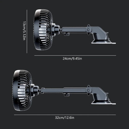 Car Fan | Rotating Air Cooler Design