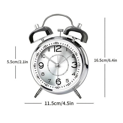 Clock | Twin Bell Vintage Alarm Design