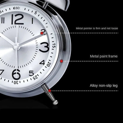 Clock | Twin Bell Vintage Alarm Design