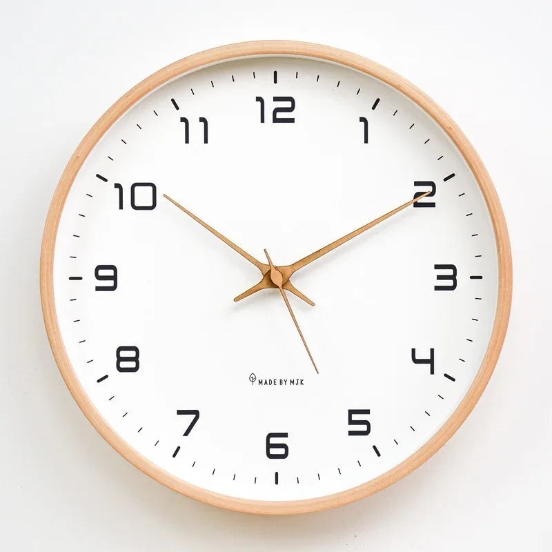 Wall Clock | Wooden Minimalist Design