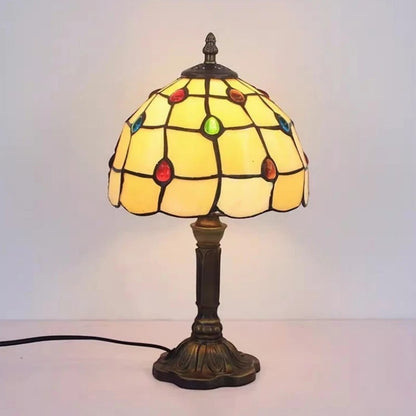 Table Lamp | Vintage Mosaic Glass Design