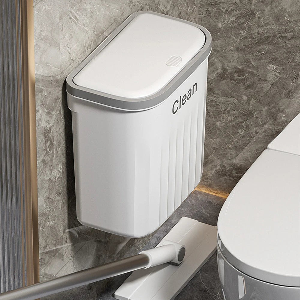 Trash Can | Hanging Bathroom Design