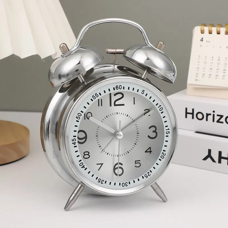 Clock | Twin Bell Vintage Alarm Design
