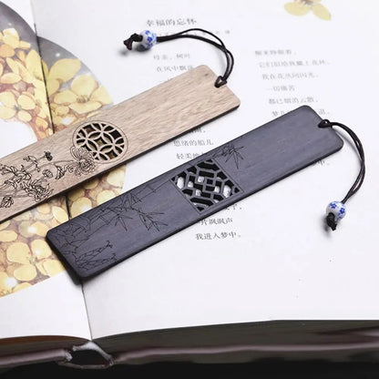 Bookmark | Carved Wood Nature Design