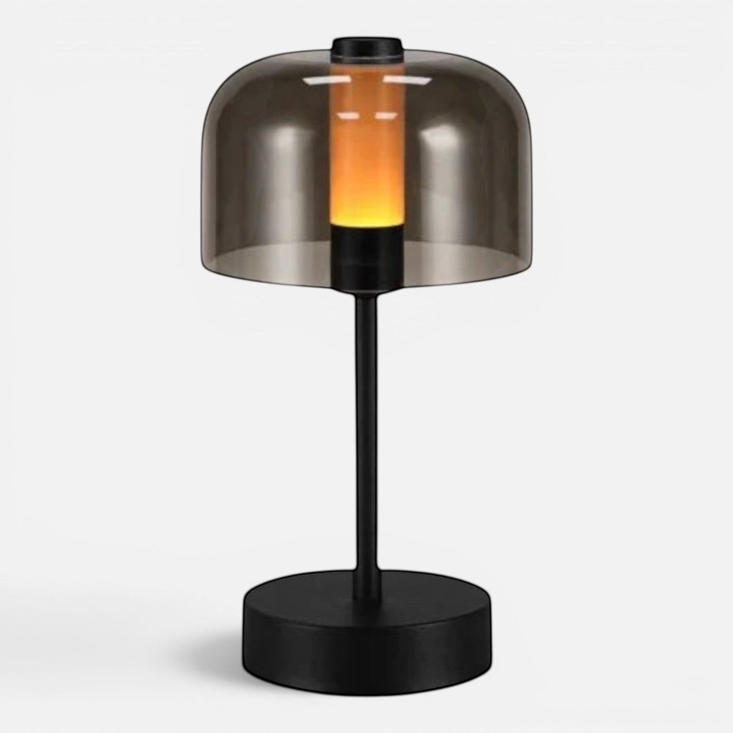 Table Lamp | Vintage Glass Dome Light