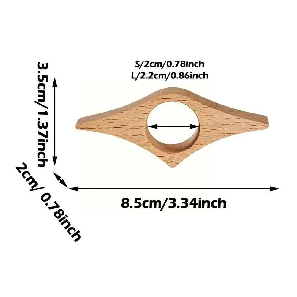 Bookmark | Wood Finger Ring Page Holder