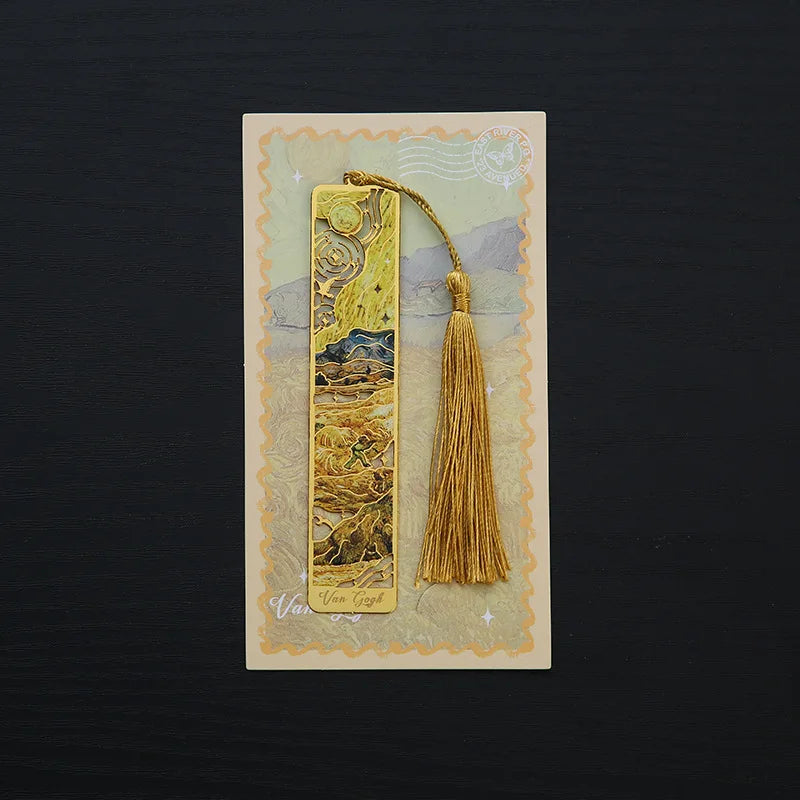 Bookmark | Enamel Landscape Design with Tassel