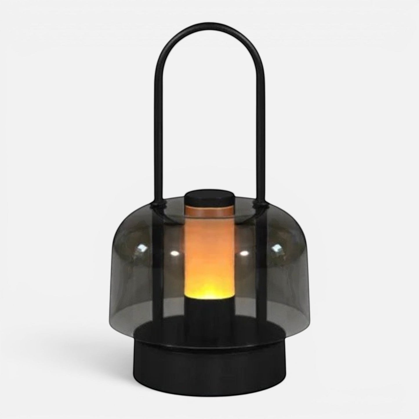 Table Lamp | Vintage Glass Dome Light