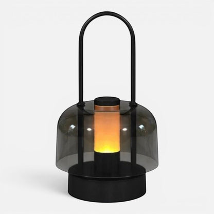 Table Lamp | Vintage Glass Dome Light