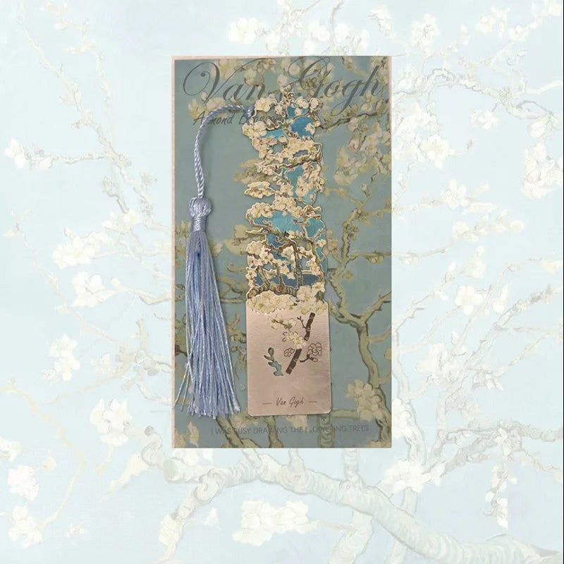 Bookmark | Floral Design with Tassel
