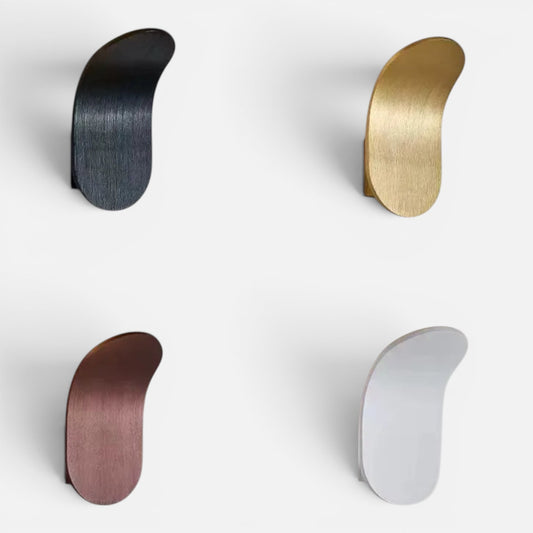 Wall Lamp | Curved Metal LED Design