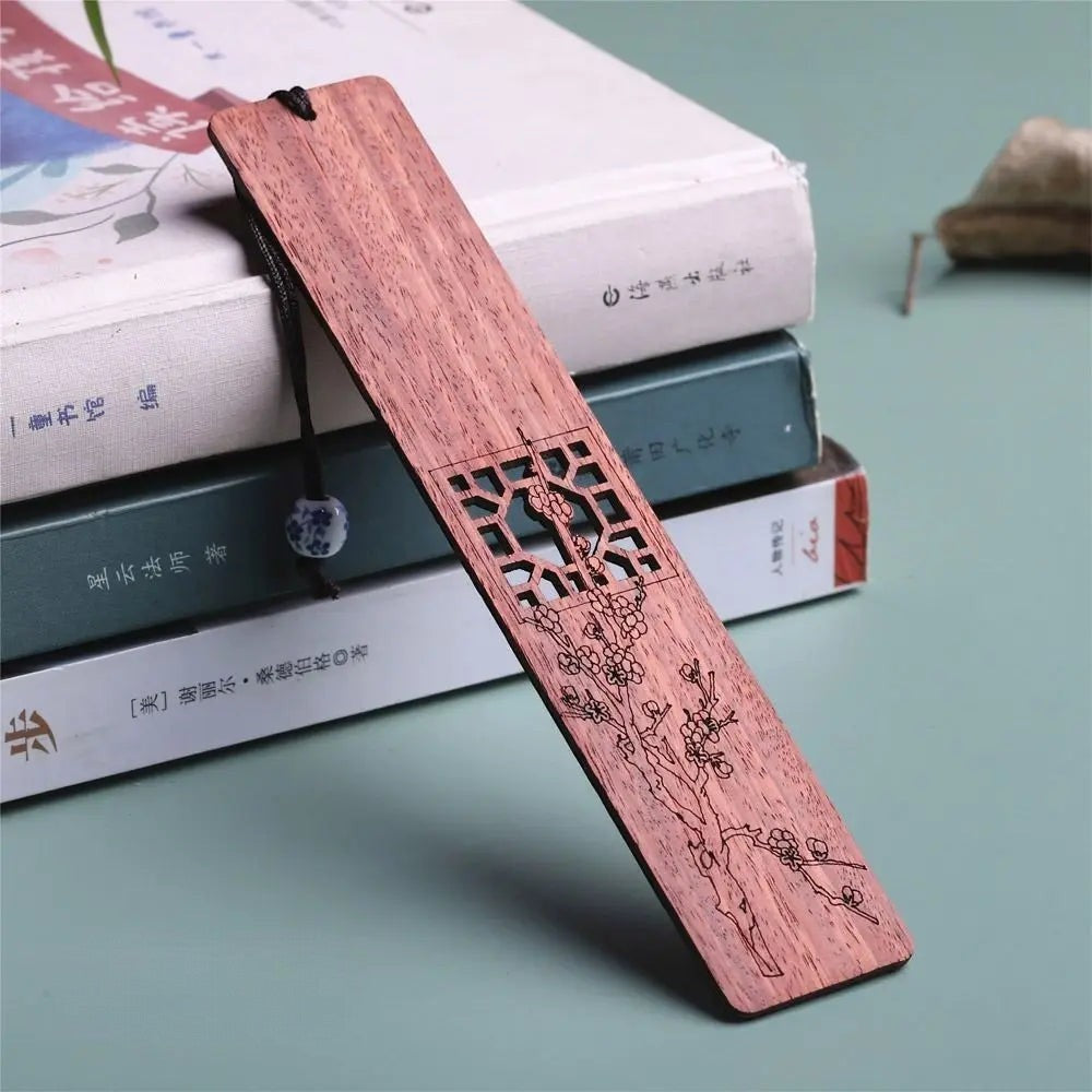 Bookmark | Carved Wood Nature Design