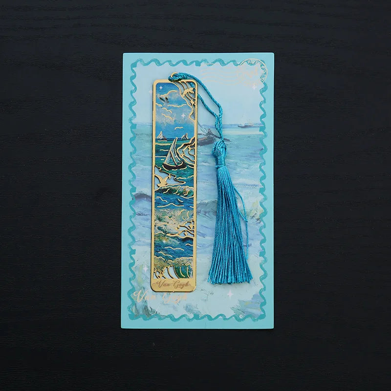 Bookmark | Enamel Landscape Design with Tassel