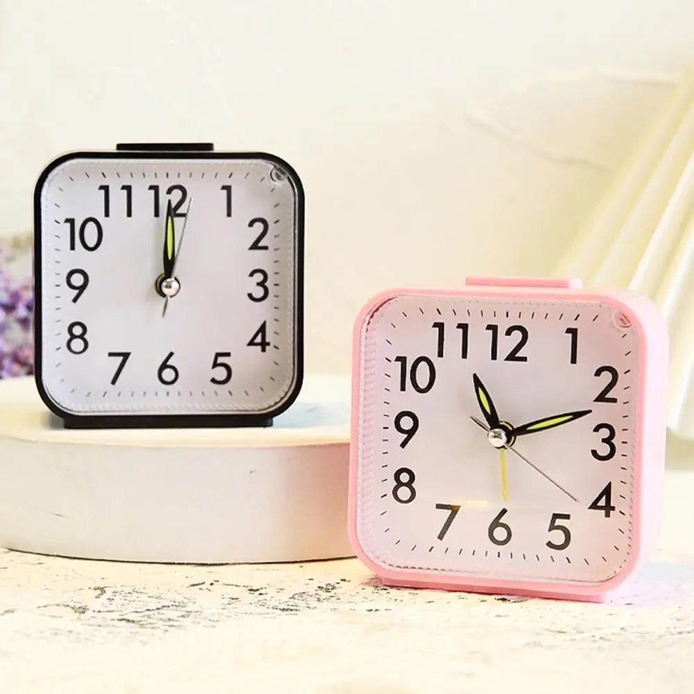 Clairly Alarm Clock | Colourful Square Bedside Design