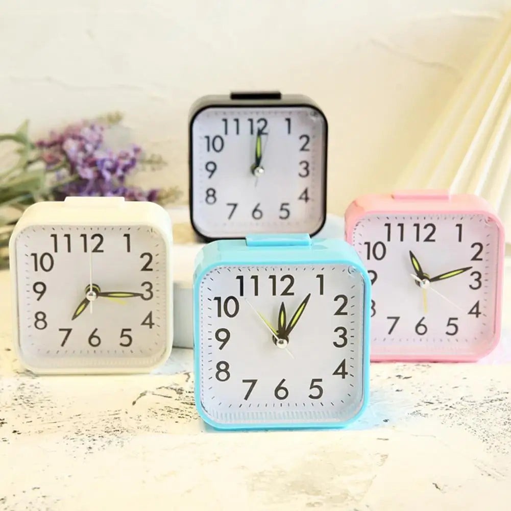 Clairly Alarm Clock | Colourful Square Bedside Design
