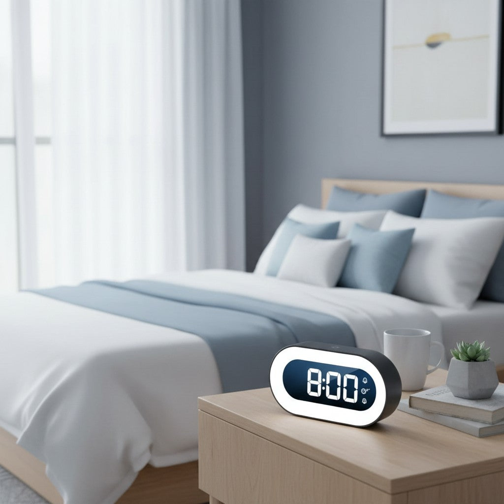 Clairly Alarm Clock | LED Night Light Design