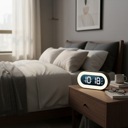 Clairly Alarm Clock | LED Night Light Design
