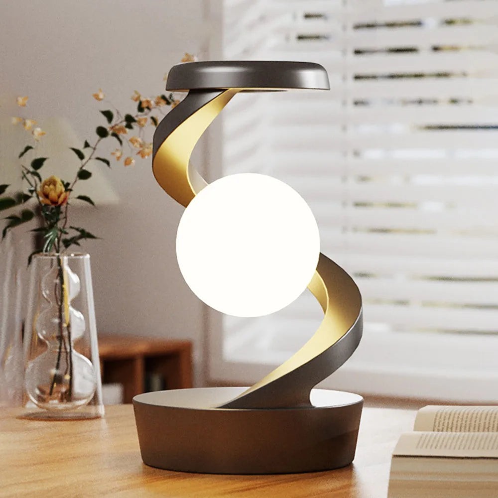 Clairly Bedside Lamp | Levitating Ball Design
