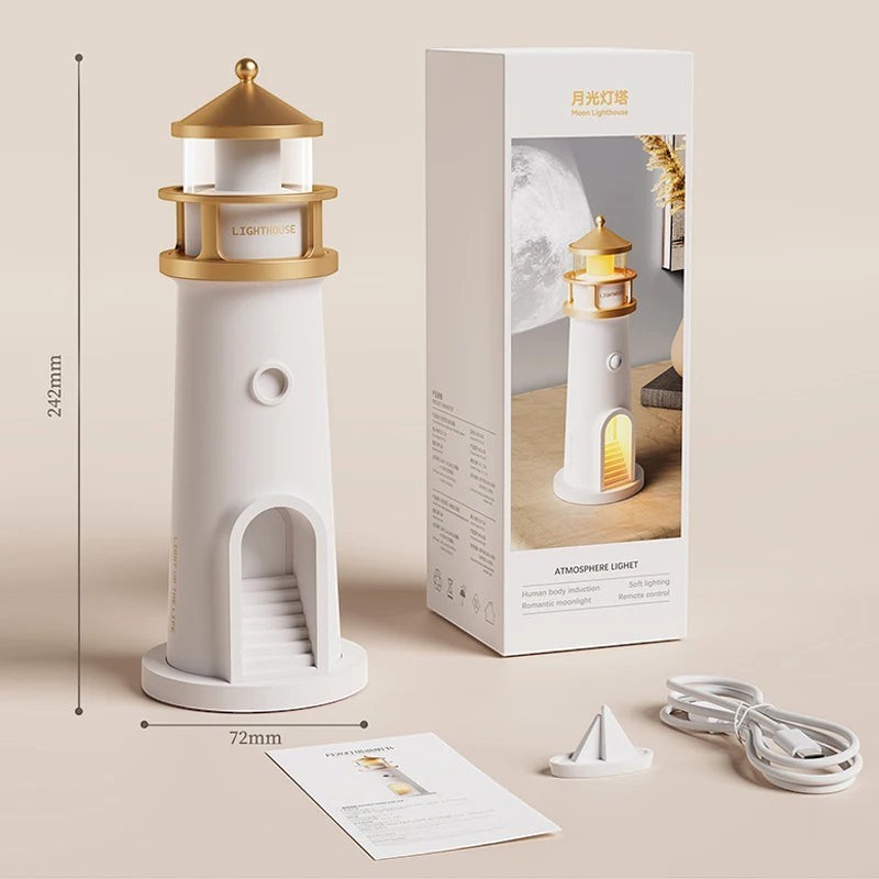 Clairly Bedside Lamp | Lighthouse Night Light Design