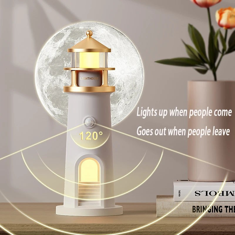Clairly Bedside Lamp | Lighthouse Night Light Design
