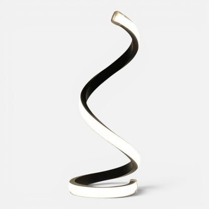 Clairly Bedside Lamp | Modern Spiral Design