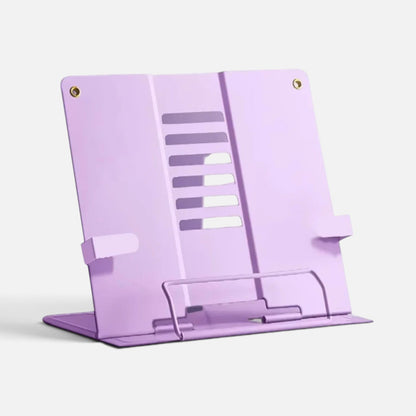 Clairly Book Stand | Foldable Metal Desk Stand