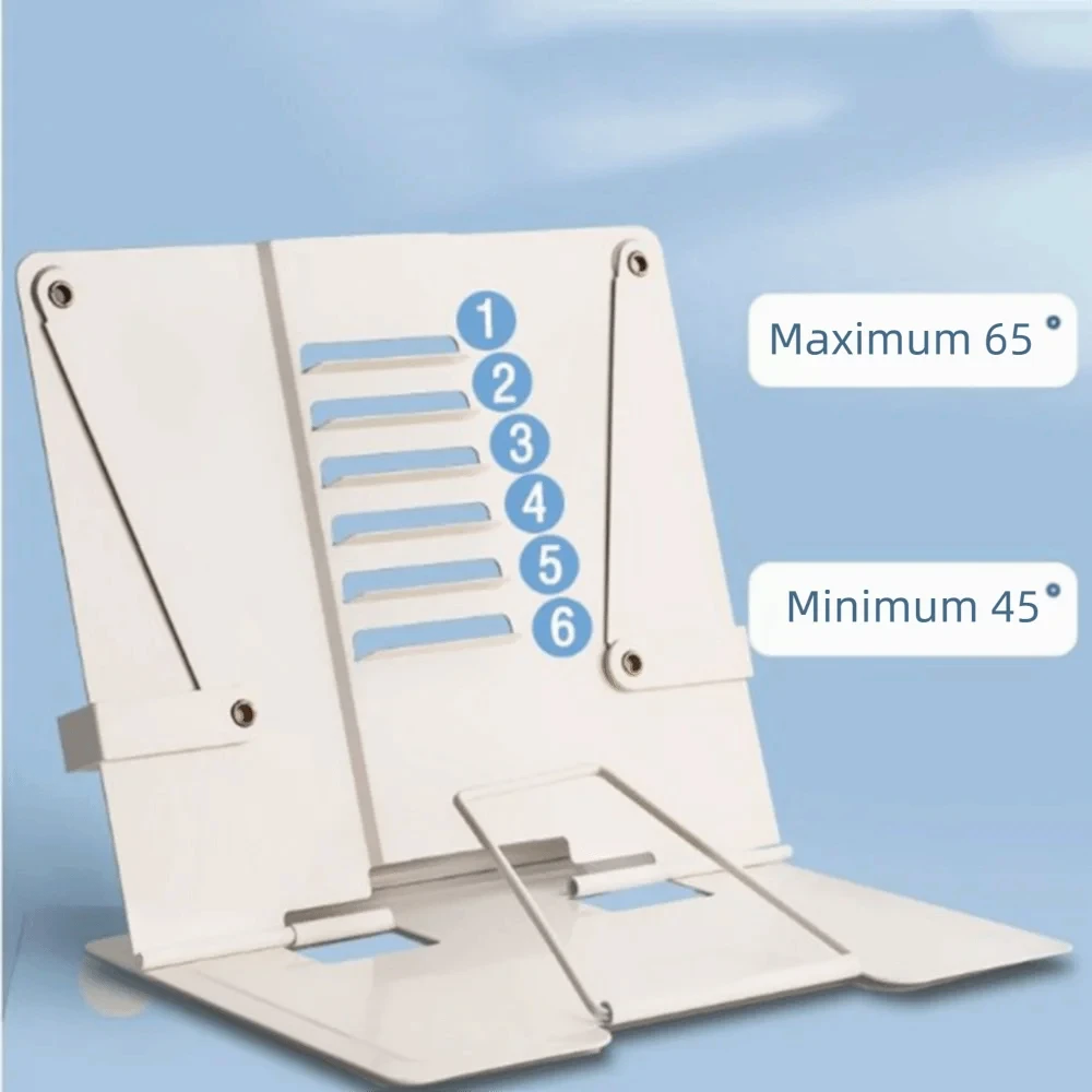 Clairly Book Stand | Foldable Metal Desk Stand