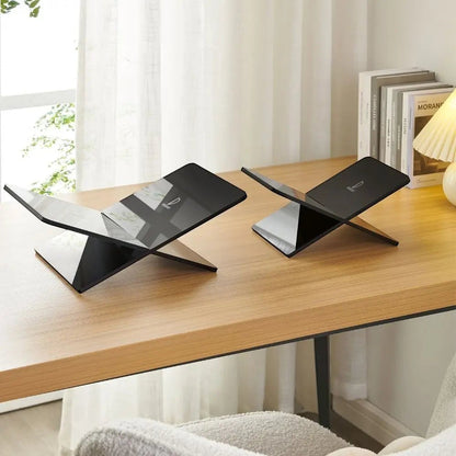 Clairly Book Stand | Minimalist X-Shape Design
