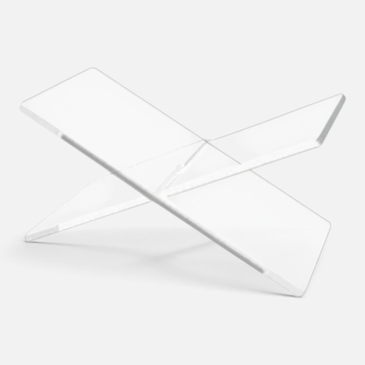 Clairly Book Stand | Minimalist X-Shape Design