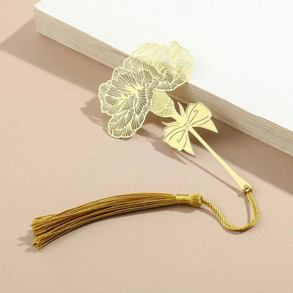 Clairly Bookmark | Botanical Metal Design