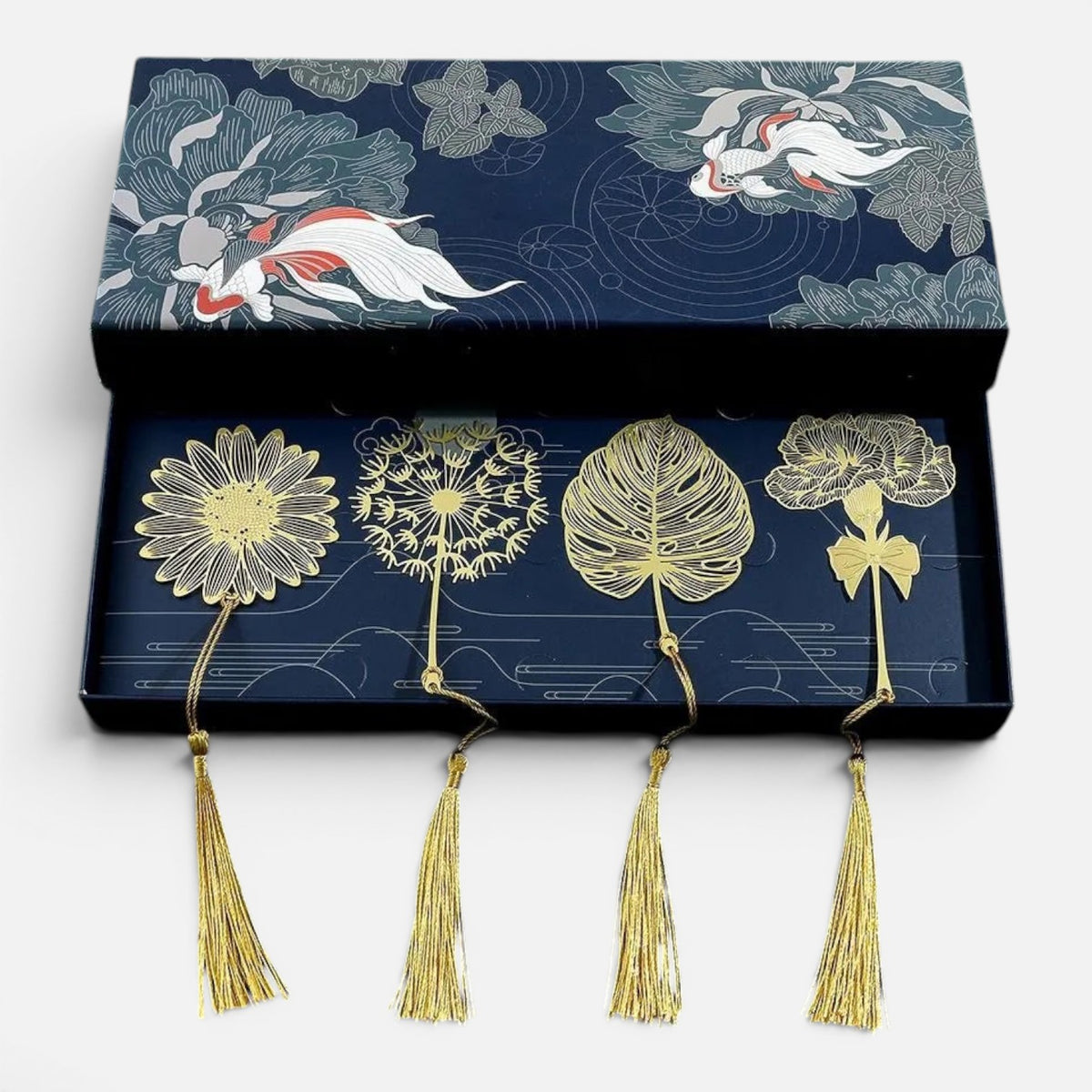 Clairly Bookmark | Botanical Metal Design