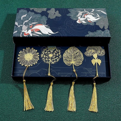 Clairly Bookmark | Botanical Metal Design