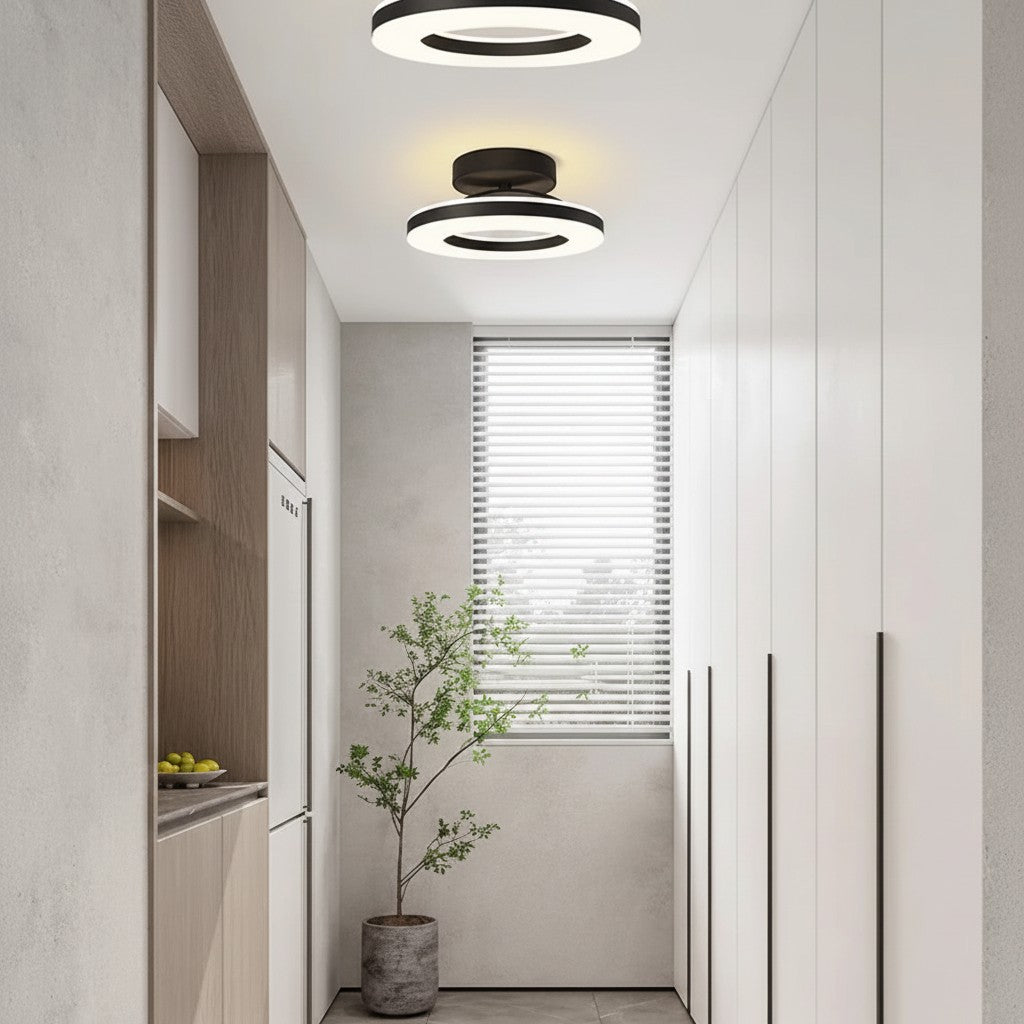 Clairly Ceiling Lamp | Modern Ring Flush Mount