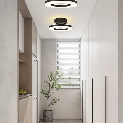 Clairly Ceiling Lamp | Modern Ring Flush Mount