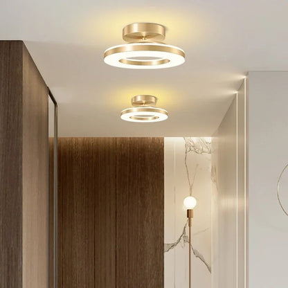 Clairly Ceiling Lamp | Modern Ring Flush Mount