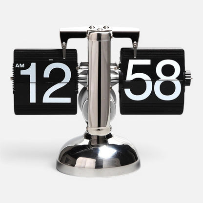 Clairly Clock | Vintage Flip Number Design