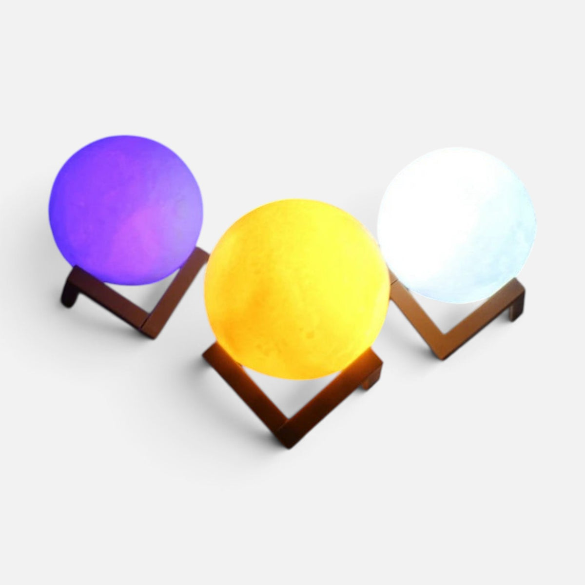 Clairly Desk Lamp | LED Moon Sphere Light