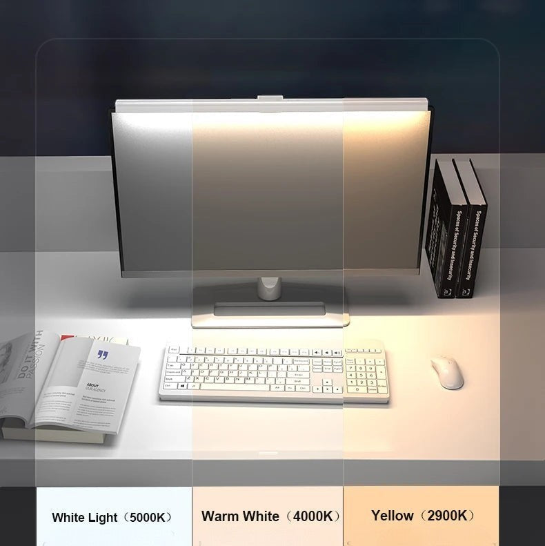 Clairly Desk Lamp | Screen Hanging LED Bar