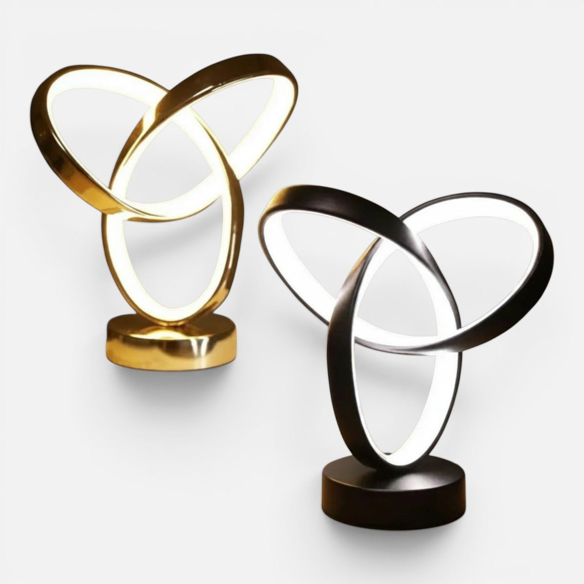 Clairly Desk Lamp | Spiral LED Ring Design