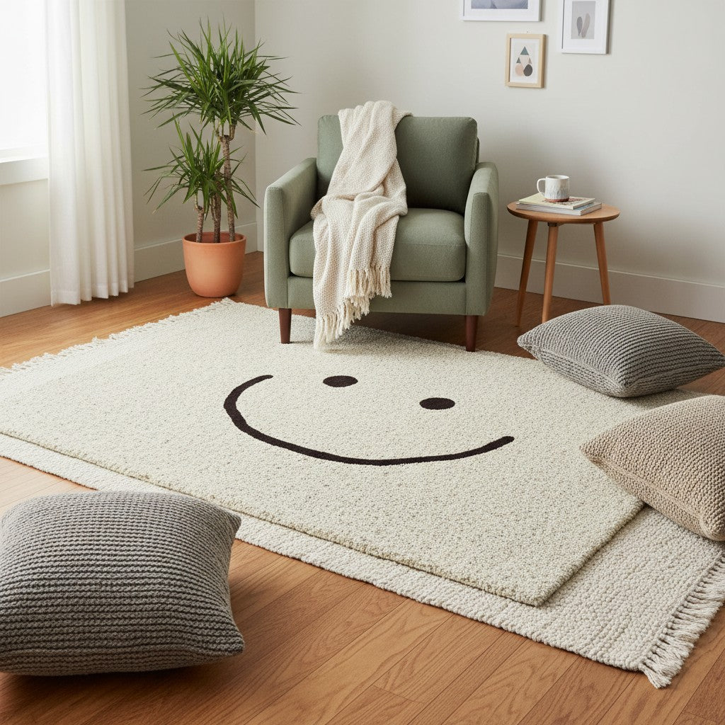 Clairly Mat | Cute Face Design Doormat
