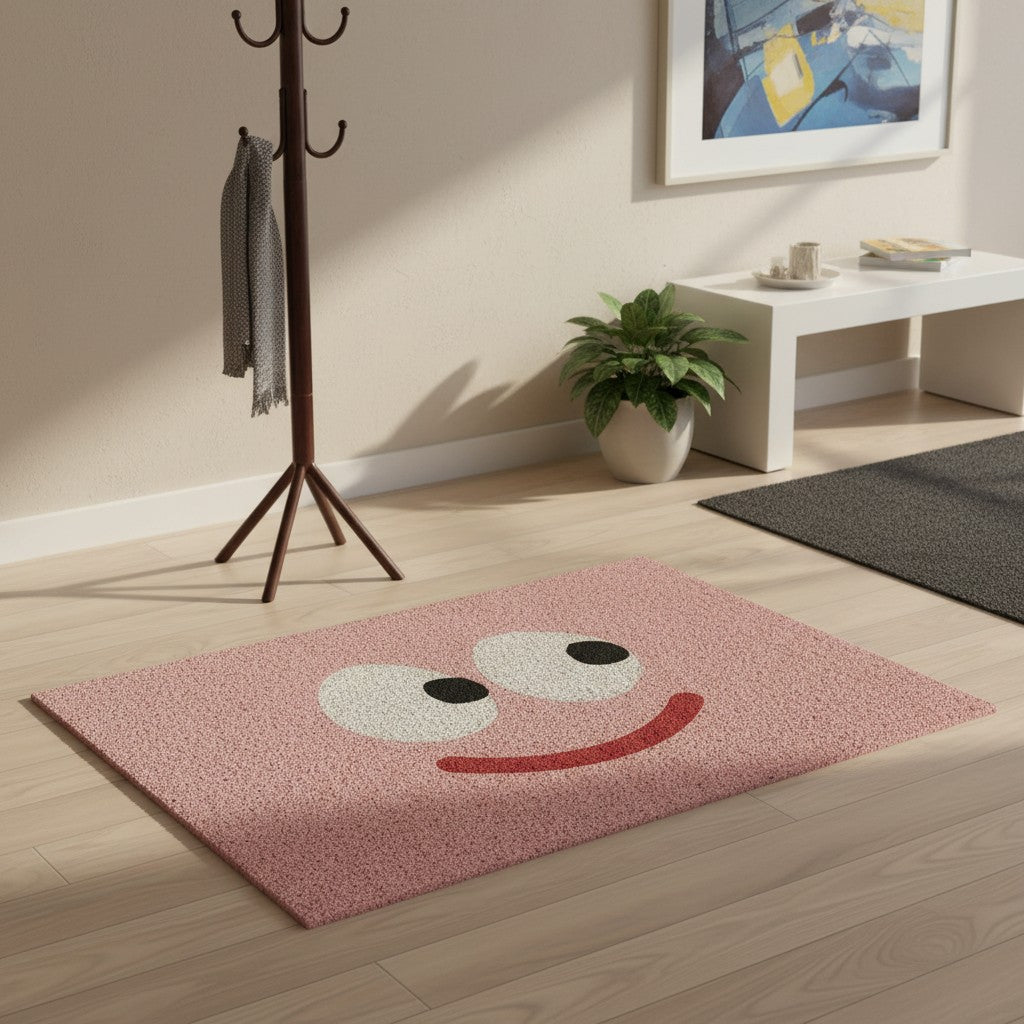 Clairly Mat | Cute Face Design Doormat