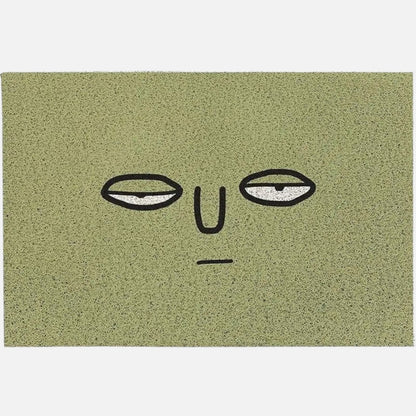 Clairly Mat | Cute Face Design Doormat