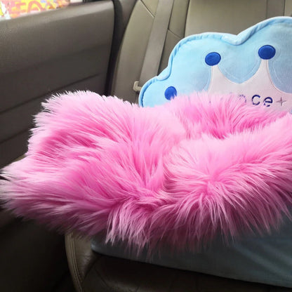 Clairly Mat | Fluffy Heart Design Rug