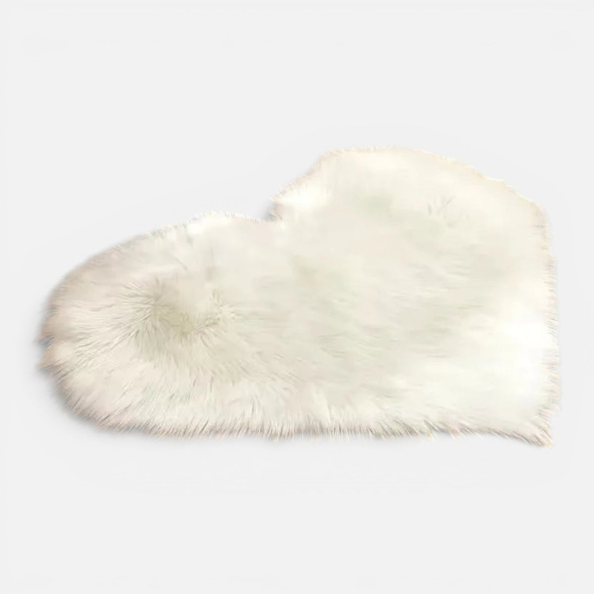 Clairly Mat | Fluffy Heart Design Rug
