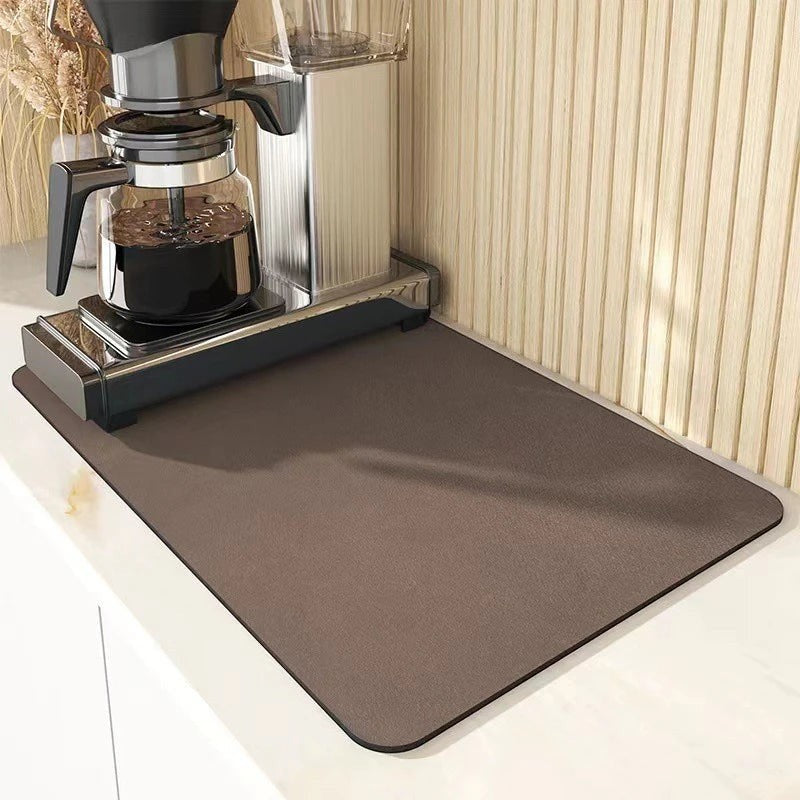 Clairly Mat | Leather Coffee Bar Design